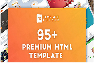 95 готовых премиум шаблонов ДЛЯ HTML 5