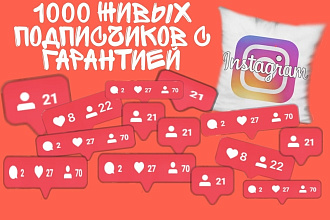 1000 живых подписчиков в Instagram