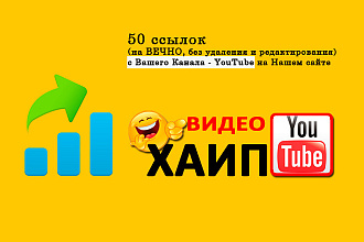 Ссылки на видео YouTube Органичный Трафик