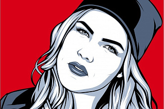 Нарисую портрет в стиле Pop Art