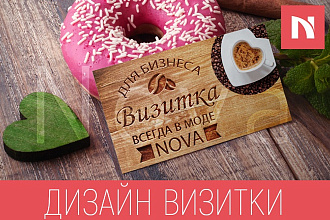 Дизайн визитки