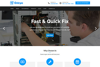 Сделаю полный перевод темы Ostrya WordPress на русский язык