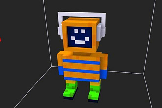 Делаю 3д Voxel model
