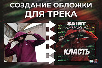Создам обложку для трека, альбома