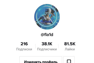 Сделаю вашу рекламу в своём аккаунте TikTok