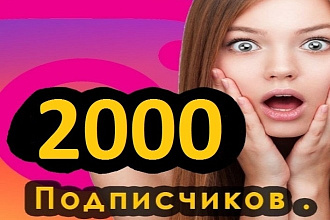Безопасно. 2 000 подписчиков в Instagram. Активность