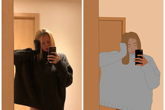 Нарисую портрет по Вашей фотографии