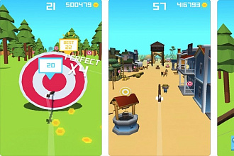 Исходник игры Flying Arrow. Unity complete source code