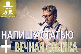 Напишу статью, пост, новость для вашего сайта плюс жирная ссылка
