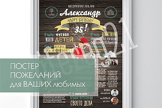 Постер для ваших близких