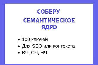 Собираю ядра для СЕО, контекстной рекламы