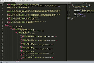 Адаптивная, отзывчивая, верстка любой сложности HTML5, CSS3, JS