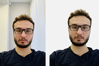 Вирежу фон с фото или картинки