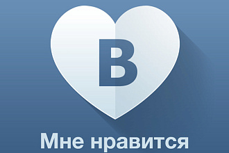 1000 лайков вк за 500 руб
