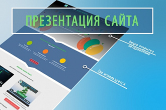 Видео презентация сайта