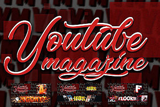 Дизайн Каналов Youtube Шапка + Аватар. Превью, Логотип