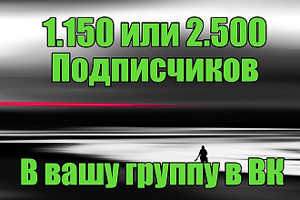 Подписчики в вашу группу ВК