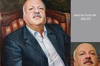 Напишу портрет маслом на холсте