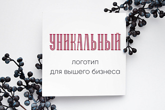 Уникальный дизайн логотипа