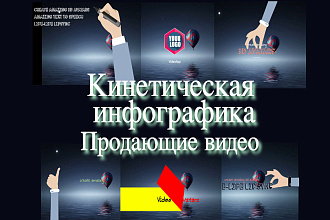 Кинетическая инфографика. Продающие видео