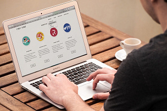 Сайт визитка, сайт компании на Wordpress