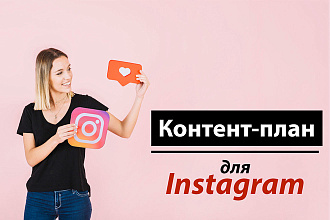 Контент-план для Instagram