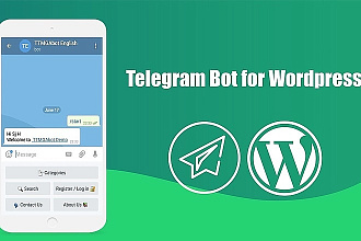 WordPress Telegram Bot плагин и полный перевод на русский язык