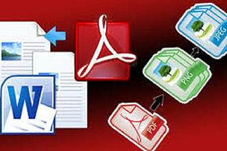 Конвертация PDF в Word, TXT, XLS, PPT, JPEG, PNG, TIFF и наоборот