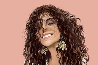 Digital art портрет