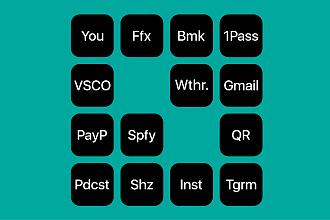 Авторский обновляемый набор иконок для iOS 14