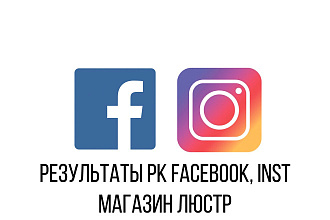 Рекламная кампания Facebook ADS, Inst Promotion. Магазин люстр