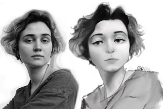 Рисунок портрета