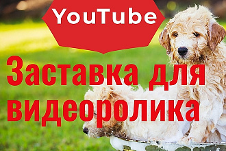 Сделаю две миниатюры превью заставки для Ваших роликов на YouTube