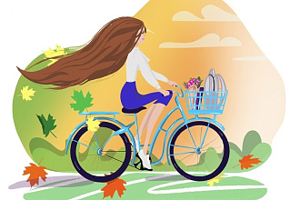 Создам flat иллюстрацию
