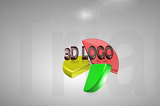 Создам 3D логотип