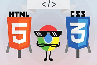 Напишу простой сайт на языке HTML,CSS