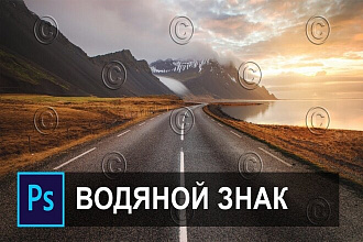 Добавлю ваш водяной знак на видео или фото
