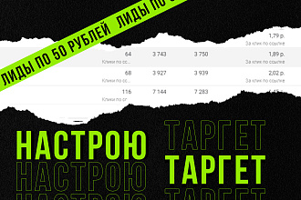 Настрою таргетированную рекламу в instagram и Facebook