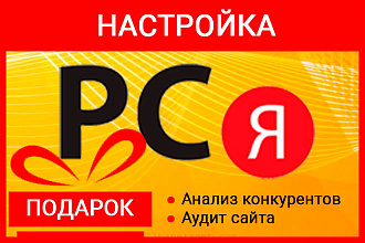 Настрою РСЯ Яндекс Директ + Анализ конкурентов и Аудит сайта в подарок