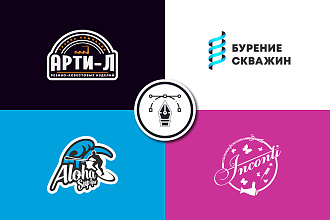 Отрисую ваш логотип в векторе
