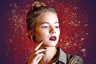 Цифровой портрет в стиле Dream Art