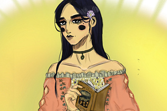 Портрет в мультяшном стиле