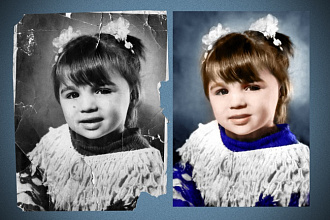 Реставрация старых фотографий
