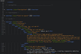 Верстка PSD в HTML