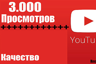 Добавлю 3000 живых просмотров на ваше видео на Youtube