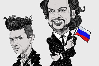 Карикатура бытовая и политическая карикатура на заказ