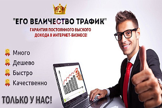Всего 500 рублей и 20.000 ЖИВЫХ уникальных посетителей за 10 дней
