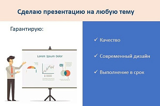 Сделаю качественную презентацию на любое мероприятие