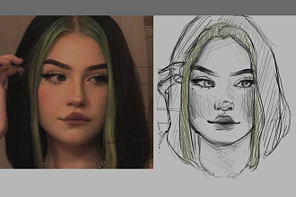 Напишу портрет на заказ. Недорого