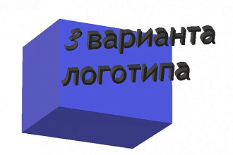 3 варианта логотипа